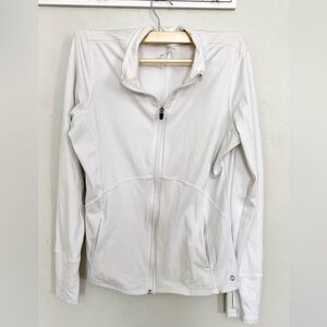 Balance collection white sport jacket L